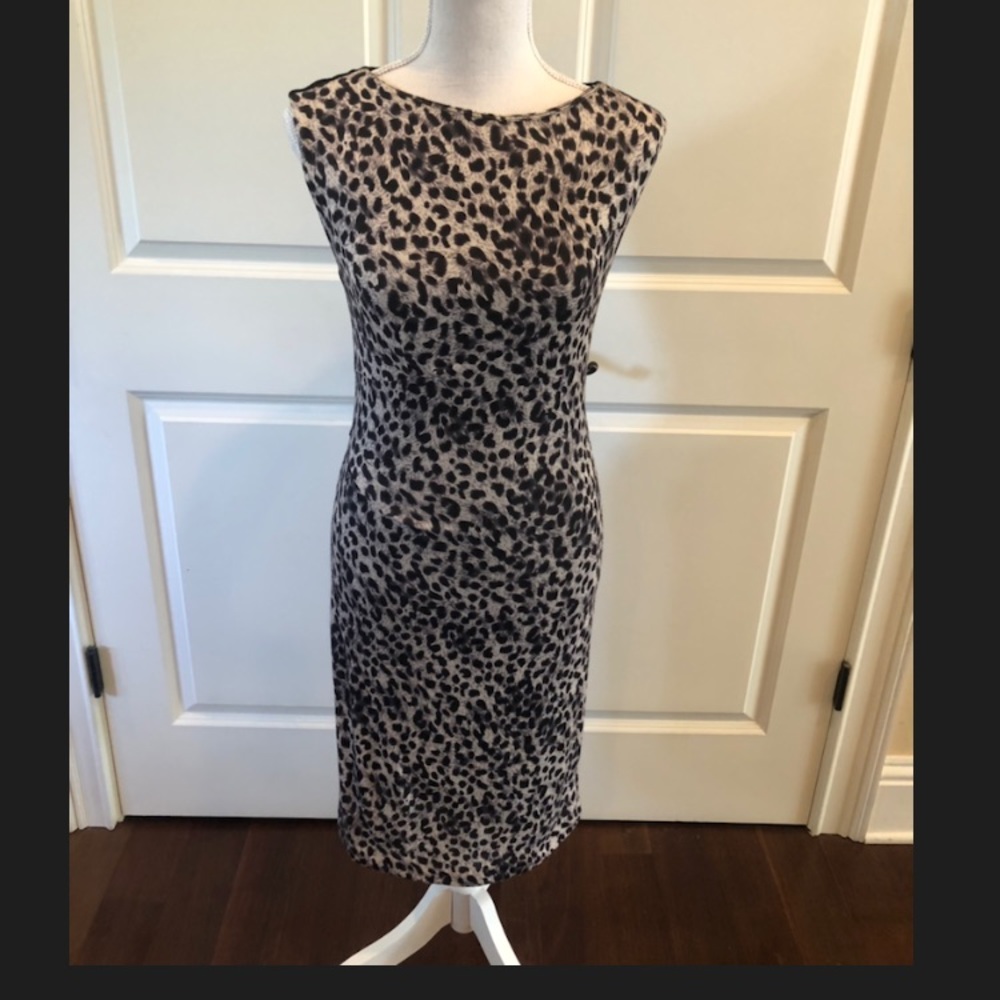 Rebecca Taylor animal print dress